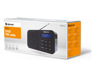 Denver Kompaktowe radio DAB+/FM Denver DAB-42 czarne - 1535044 - zdjęcie 5